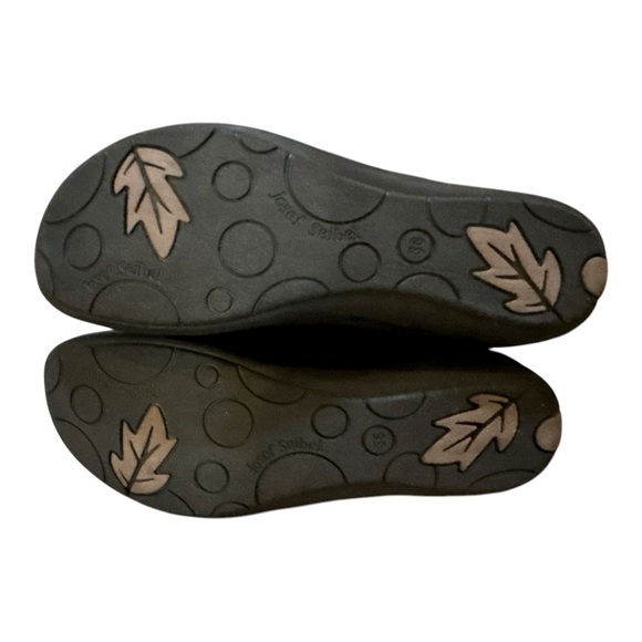 Josef Seibel Black Leather Ruched Ankle Boots | EU 36 (US 5–5.5) | NWT - Picture 9 of 10